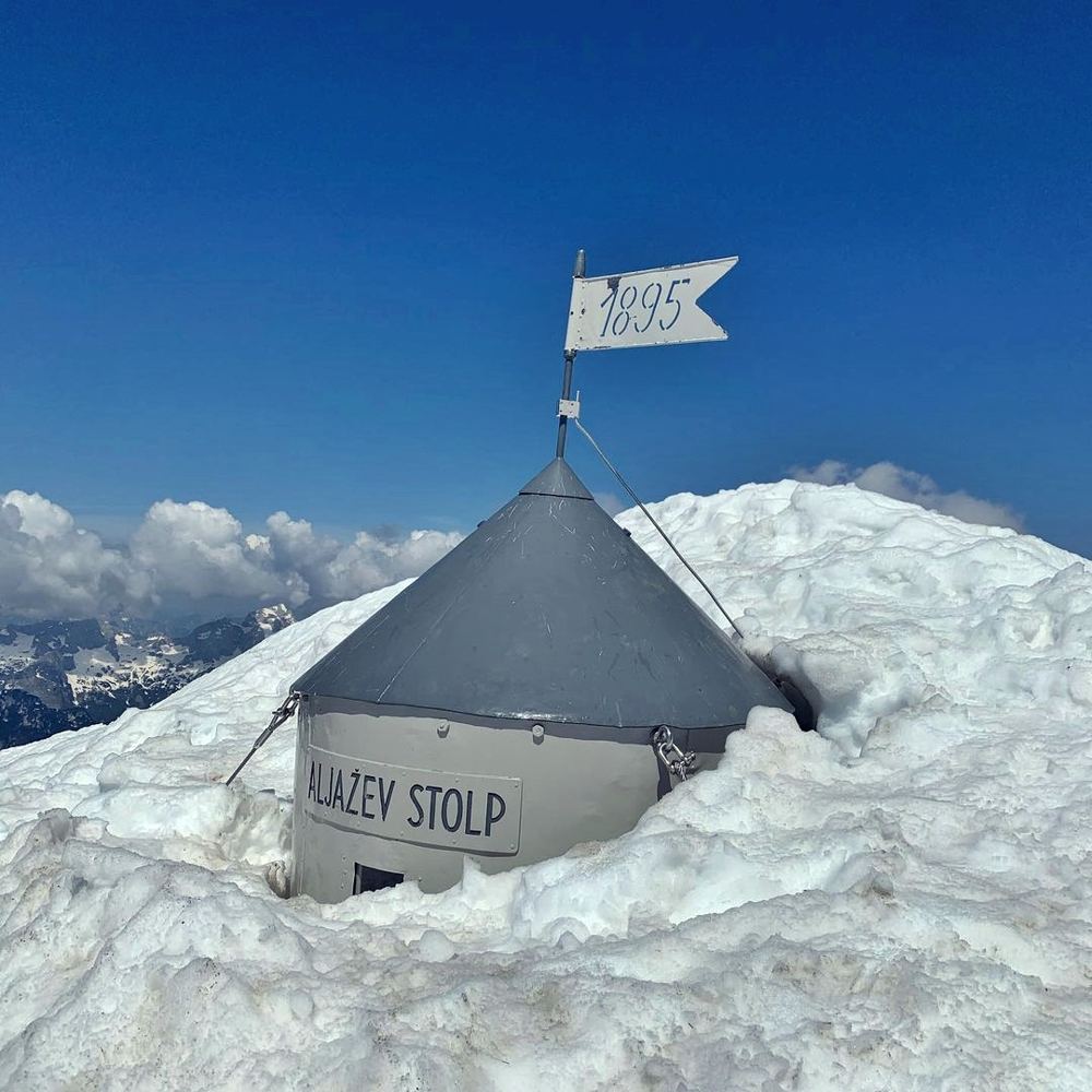 Aljažev stolp auf dem Triglav
